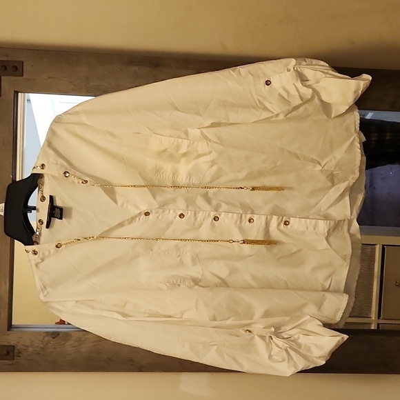 Ashley Stewart Tops - Ashley Stewart Chain Shirt